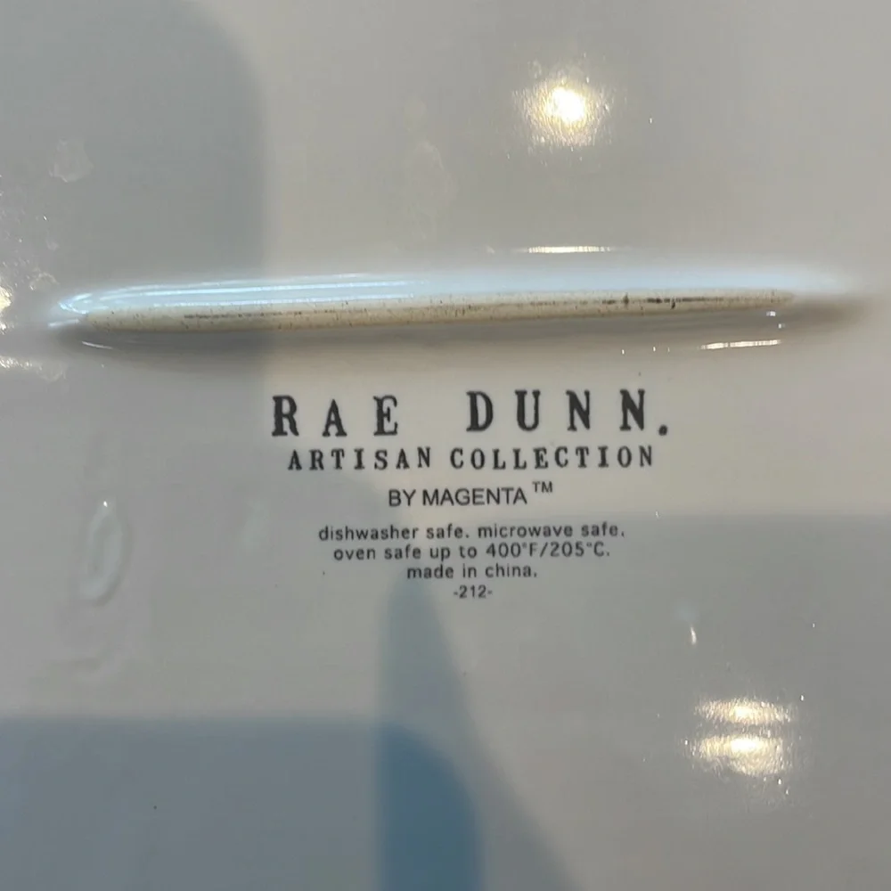 Rae Dunn SANTA Christmas Baking Dish 9x9